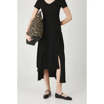 Dámská sukně Sukně Medicine černá barva, midi, áčková RW25.SDD109 99X, vel. XL