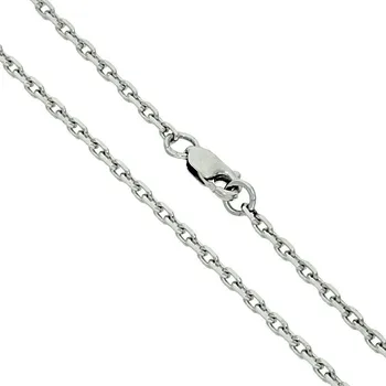 Řetízek Goldstore Řetízek v bílém zlatě ankr Váha: 3.48 g, Délka: 45 cm