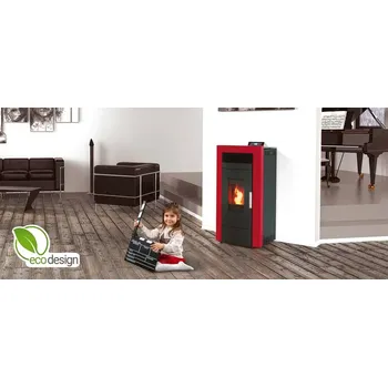 Krbová kamna Alfa Plam Commo 21 peletová kamna s výměníkem do interiéru - DOTACE SVT35894 (Kamna při instalaci, nastavení, spuštění, proškolení a dopravy, DPH pouze 12%.)