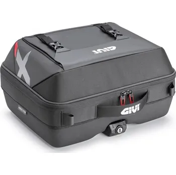 Zavazadlo na motocykl Xl09 cestovní zavazadlo Givi s úchytem na Monokey, černé, objem 33 l., s vnitřní vodotěsnou taškou