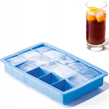 Tvořítko na led Formička na ledové kostky silikonová 15 x MINI KOSTKY