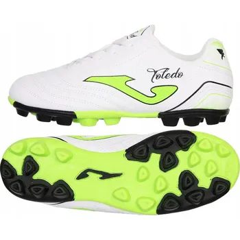 Kopačky JOMA TOLEDO 2502 JR HG (38) Dětské kopačky Bílé Lanka