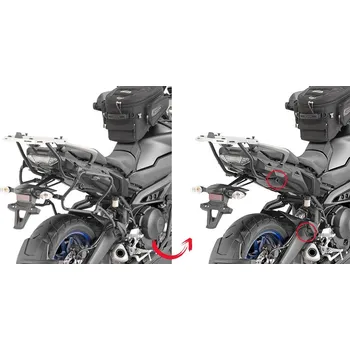Zavazadlo na motocykl Plxr2139 trubkový nosič Yamaha MT-09 Tracer 900/900 GT (18-20), jen pro kufry V 35 nebo V 37