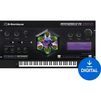 Hudební software G-Sonique Psychedelic FX 6000V1 (Digitální produkt)