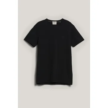 Pánské oblečení TRIČKO GANT SLIM CONTRAST PIQUE SS TSHIRT BLACK