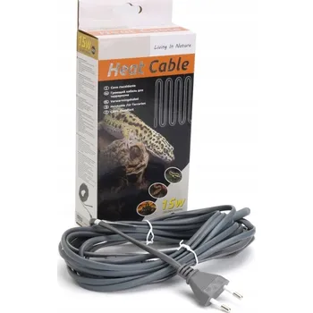 Topná rohož TOPNÝ KABEL PRO TOPENÍ O VÝKONU 15 W, VODOTĚSNÝ