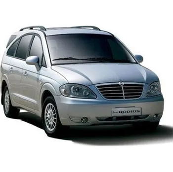 Nosič kol Příčníky Aurilis Green Valley Crossbar Vento Black pro SsangYong Rodius 2004-2013 s podélníky