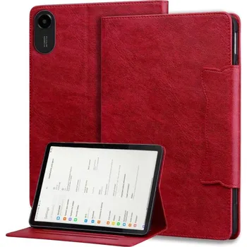 Pouzdro na tablet VSECHNONAMOBIL 113075 KITTY Zaklápěcí pouzdro pro Xiaomi Redmi Pad 2 červené