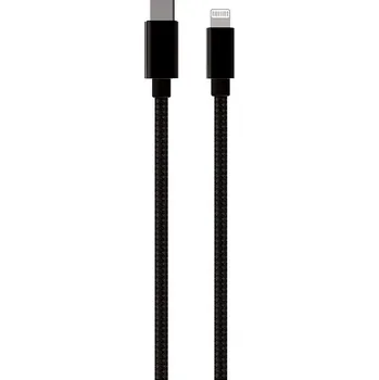 Datový kabel Winner Group - USB kabel Lightning / USB-C 60W 50cm černá