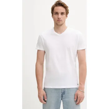 Bavlněné tričko Diesel MICHAEL-D-BOX-3PACK 3-pack A17829.0LIAD bílá 00X, vel. L