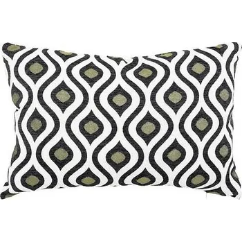 Bytový textil Žakárový polštář Twisted Lime 58x38 cm