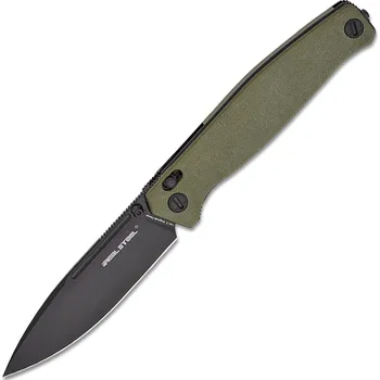 kapesní nůž Real Steel Huginn Taktický | Černá čepel RE-7652GB