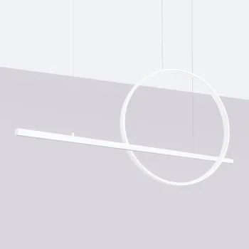 Moderní LED stropní svítidlo GLAD bílá, nastavitelná, do obýváku, kuchyně nebo nad stůl Thoro