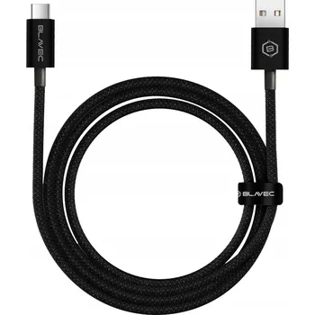Datový kabel Kabel Blavec USB - USB typ C, 3 m, černý