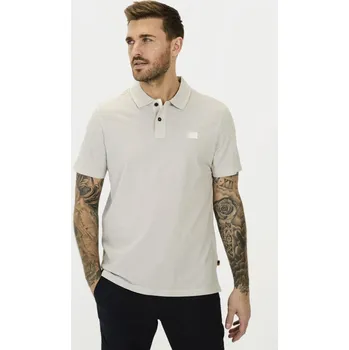 Pánská košile POLOKOŠILE CAMEL ACTIVE POLO 1/2 ARM ECRU