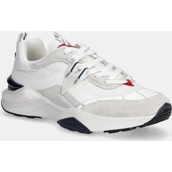 Pánské tenisky Tenisky Guess VALENCIA FMTVAL.FAL12.WHIMU bílá 00X, EUR 44