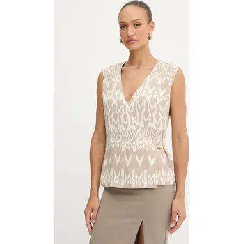 Dámská halenka Halenka Marciano by Guess BRITNEY 5YGH09.7352A béžová 80A, vel. 38