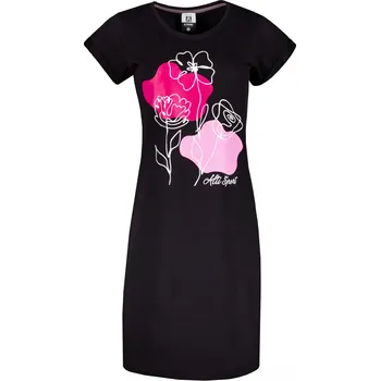 Dámská móda Dámské šaty ALTISPORT ALW189178 ČERNORŮŽOVÁ XL