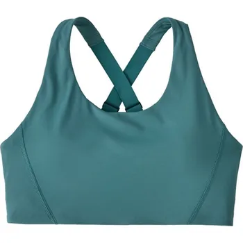 Podprsenka Podprsenka Patagonia Shadowlite Mid Impact Adjustable Bra S wetland blue