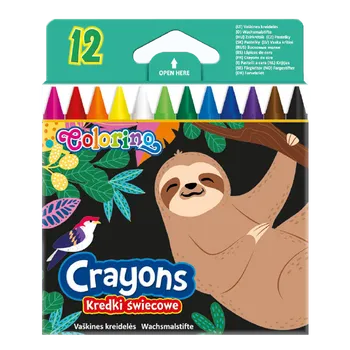 Výtvárné potřeby Colorino voskovky Wildkid