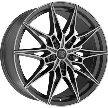 Disk Alu kola MSW msw 75 gun metal poliert MATT GUN METAL FULL POLISHED 8x20" 5x112 ET35 73,1