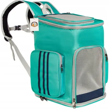 přepravka pro zvíře VENTILOVANÝ BATOH / PŘEPRAVKA PRO PRO KOČKY A PSA, CESTOVÁNÍ, VETERINÁŘ, 27X30X40CM