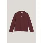 POLOKOŠILE GANT SHIELD LS PIQUE POLO WINE RED