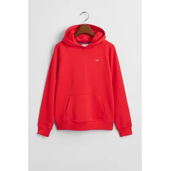 Dívčí mikina MIKINA GANT SHIELD HOODIE BRIGHT RED