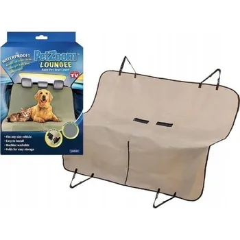 Obraz Univerzální textilní podložka do auta PetZoom černá 150 cm x 130 cm