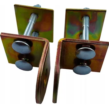 Visací zámek ZÁMEK NA VISACÍ ZÁMEK PRO DVEŘE BRANKY ZÁSUVKA ZÁVORA ZLATÝ SKOBA 40x40