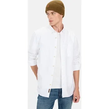 Pánská košile KOŠILE CAMEL ACTIVE LONGSLEEVE SHIRT WHITE