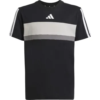 Chlapecké tričko Dětské Tričko s krátkým rukávem ADIDAS J 3S TIB T JC7468 – Černá 164