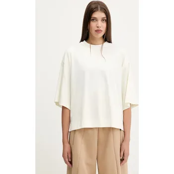 Pánské tričko Bavlněné tričko adidas ALL SZN JV9888 béžová 01X, vel. S