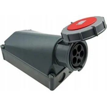 Elektrická zásuvka PAWBOL ZÁSUVKA NAPÁJECÍ PEVNÁ 125A 5P IP67 B1911