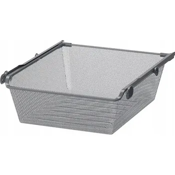 Koš na prádlo Kovový koš na prádlo šedý