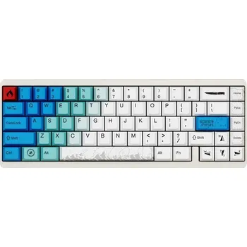 Klávesnice Varmilo Muse65 HE Gateron Magnetic Jade Pro (US) Summit Bílá