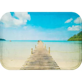 Koupelnová předložka KOUPELNOVÁ PŘEDLOŽKA MĚKKÁ PŘÍRODA HIT ROHOŽKA OBDÉLNÍKOVÁ RYCHLESCHNOUCÍ 40x60