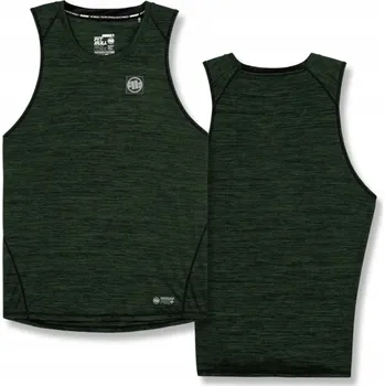 Pánské tričko Tréninkové tričko bez rukávů Pitbull L zelené