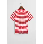 TRIČKO GANT STRIPED SHIELD T-SHIRT BRIGHT RED