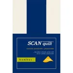 Prostěradlo s gumou SCANquilt bambus 180 x 200 cm