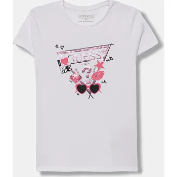 Chlapecké tričko Dětské tričko Guess J5YI00.K6YW4.9BYA bílá 00X, vel. 122-125