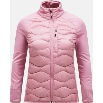 Dámská casual bunda BUNDA PEAK PERFORMANCE W HELIUM DOWN HYBRID JACKET BITTER ROOT