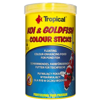 Krmivo pro rybičky Tropical Koi-Goldfish Colour Stick 1000ml dóza