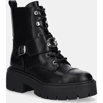 Dámské kozačky Nízké kozačky Guess SADIKA FLTSDK.ELE10.BLACK černá 99X, EUR 37