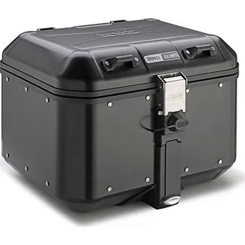 Zavazadlo na motocykl Dlm46B kufr Givi Dolomiti horní celohliníkový černý (Monokey horní), objem 46 ltr.