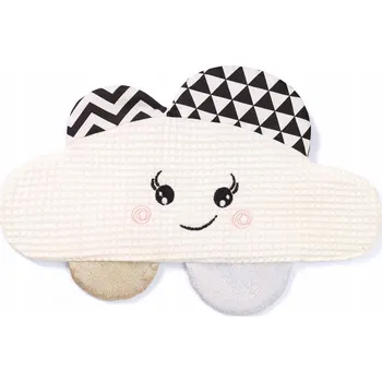 plyšák Plyšový Mazlíček Přítulníček – šustítko Babyono Blinky Cloud Blink & Shine 9 x 26 cm
