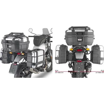 Pl9054 trubkový nosič Royal Enfield Himalayan 411 (21-23) pro boční kufry