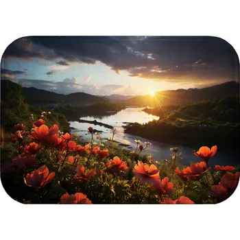 Koupelnová předložka KOUPELNOVÁ PŘEDLOŽKA MĚKKÁ PŘÍRODA OBDÉLNÍKOVÁ RYCHLESCHNOUCÍ HIT ROHOŽKA 40x60