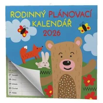 Kalendář Nástěnný kalendář - Rodinný plánovací kalendář