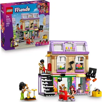 Stavebnice LEGO LEGO® Friends 42653 Obchod s hudebninami a byt + Prodloužená možnost vrácení zboží do 30 dnů.